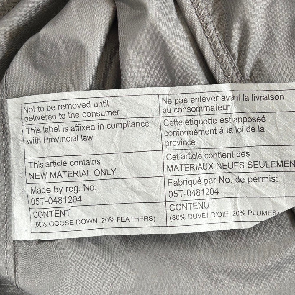 Lululemon Spring Fling Silver Polka Dot Lightweight Down Puffer Jacket Ruffle S - Picture 12 of 12
